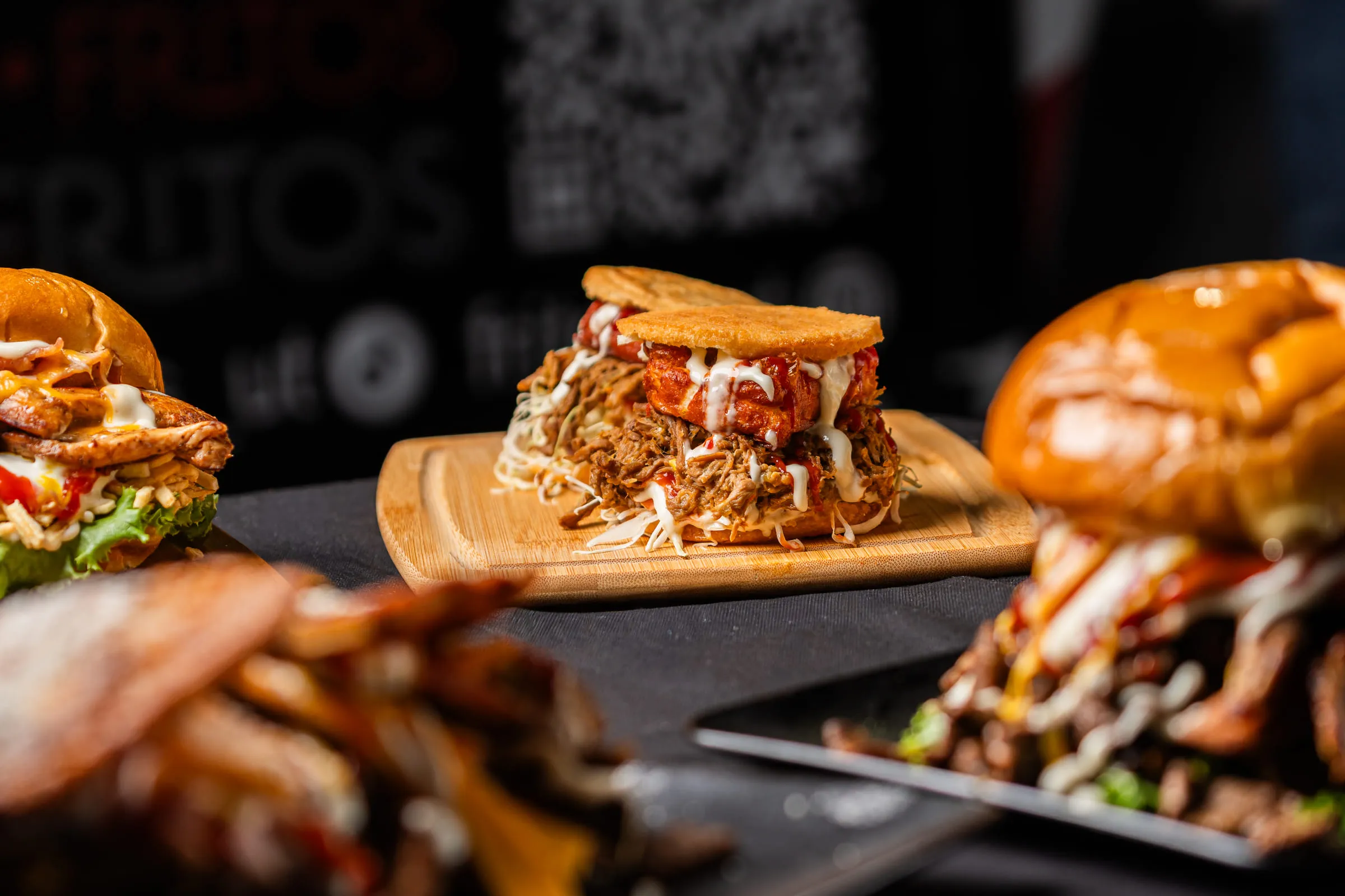 Pulled meat over fries — Food photography by JP Media Groups
